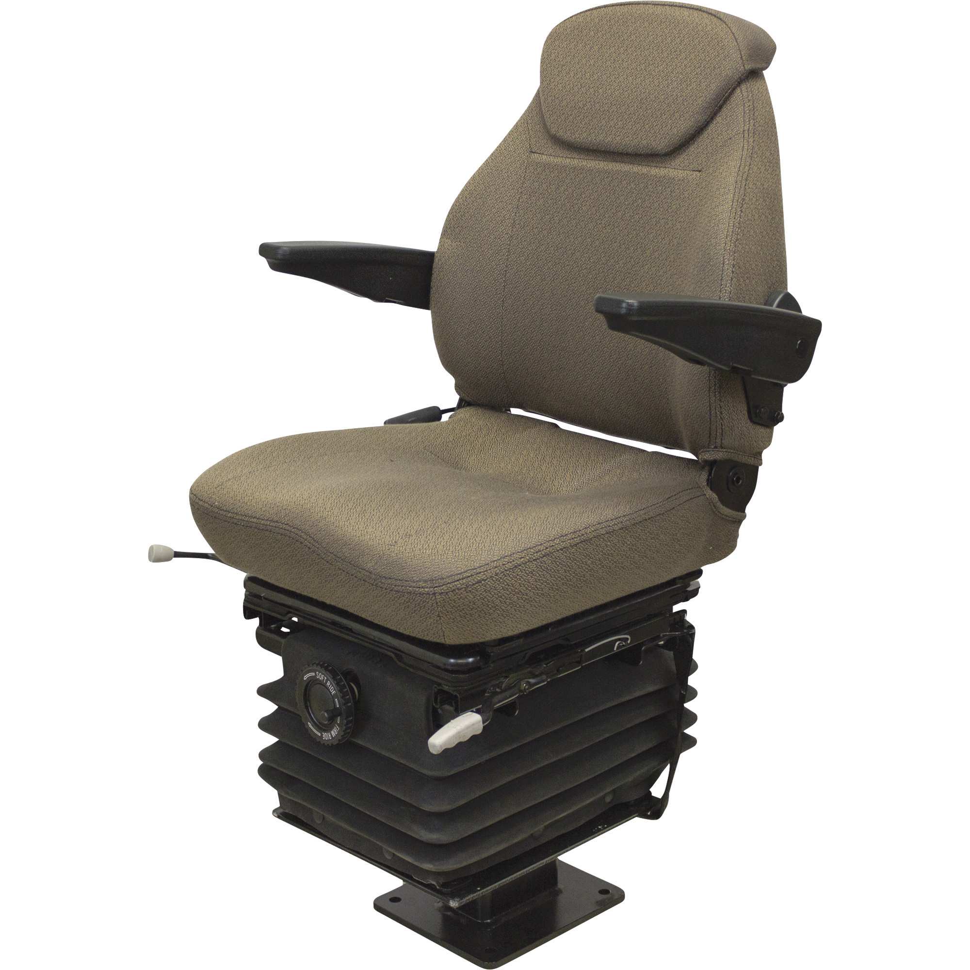 K & M, BACKHOE SEAT JD-310 BRWN- FAB, Model# 6839